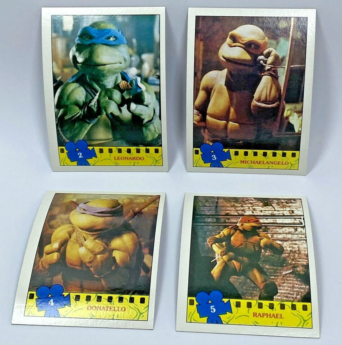 Vintage 1990 Topps Teenage Mutant Ninja Turtles TMNT Movie Main