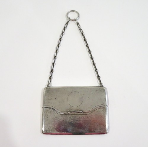 Antique Silver Calling Card Case - Picture 2 of 7