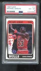 1988-89 Fleer #17 Michael Jordan PSA 8 Graded Basketball Card NBA Chicago Bulls