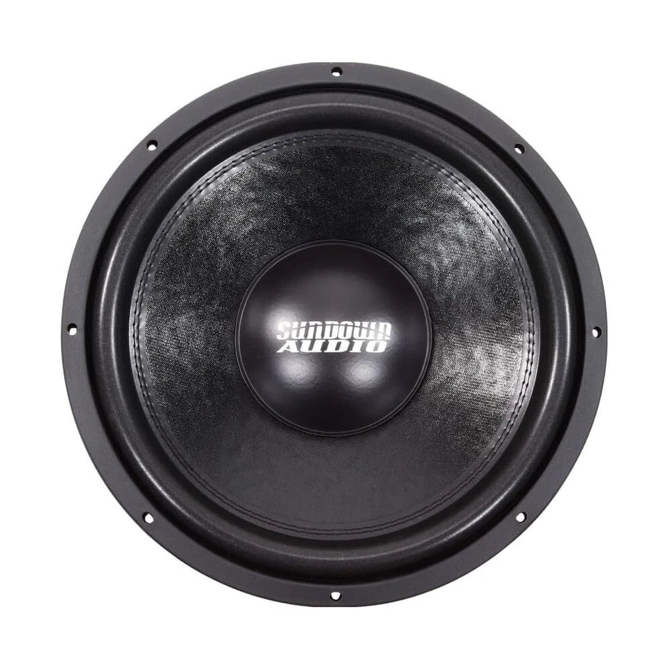 SUNDOWN AUDIO E-15 V.4 2 OHM 15" 15 PULGADAS 500W RMS SUBWOOFER DE GRAVES DUAL COCHE NUEVO Foto 4 de 4