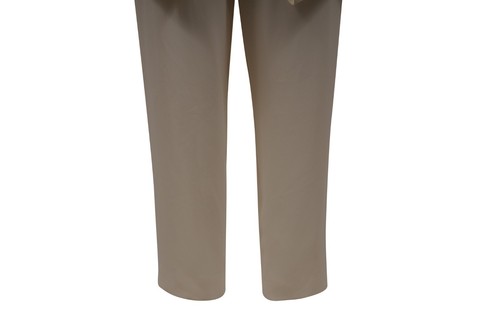 Max Mara Womens Round Neck Tie Baack Jumpsuit US 12 IT 46 Cream Acetate - Picture 12 of 18