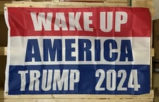 Donald Trump President 2024 Flag FREE SHIP Save America Republican USA Sign 3x5’