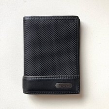 TUMI Authentic Leather Business card case