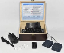 Portable Frequency Generator with Body Transducers. Inc Rife, all Solfeggios,++