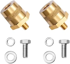 1Pair Battery Terminal Connectors,Battery post terminals Stud Extender Extension