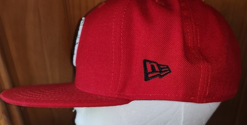 Milwaukee Brewers New Era 59FIFTY Fitted Hat 7 5/8 RED Embroidered Logo - Picture 5 of 11