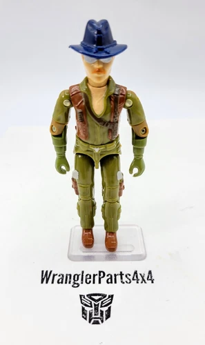 GI Joe ARAH 1983 Wild Bill v1 Figure Great Condition Dragonfly Helicopter Pilot