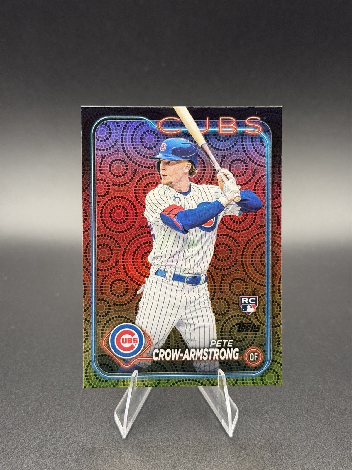 Topps 2024 Series 2 Pete Crow-Armstrong Cubs #407 Holiday Rookie Baseball Card