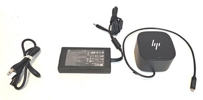 HP Thunderbolt 120W G2 USB-C Dock Model: HSN-IX01 with 120W AC Adapter READ
