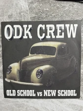 ODK Crew Old School Vs New School Vinyl 7” EP Belgium 1998 BITE02 Frostbite