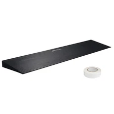VEVOR Cuttable Threshold Ramp Rubber Wheelchair Ramp Solid 1.6" Rise 35.4" Wide
