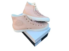 👟Converse Chuck Taylor Hi - Blank Canvas (one of a kind/custom) Dust Pink sz 10