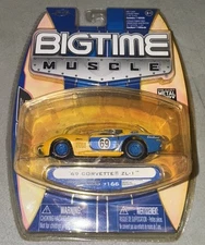 2008 Jada Toys BigTime Muscle '69 Corvette Stingray ZL-1 Wave 15 #166 #69