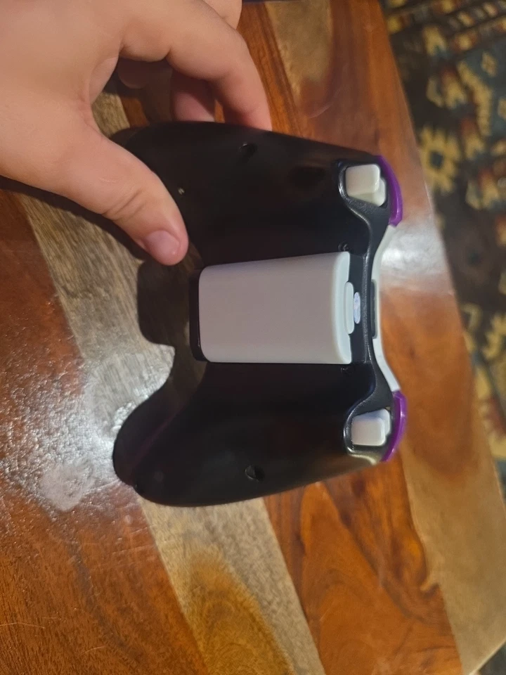 Controlador Microsoft XBOX 360, PERSONALIZADO (el botón de sincronización es rígido, para reparación Foto 4 de 4