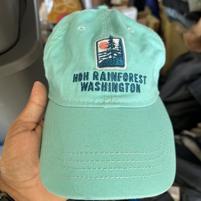 Washington Rainforest Vacation Adjustable Adult Logo Baseball Cap Hat