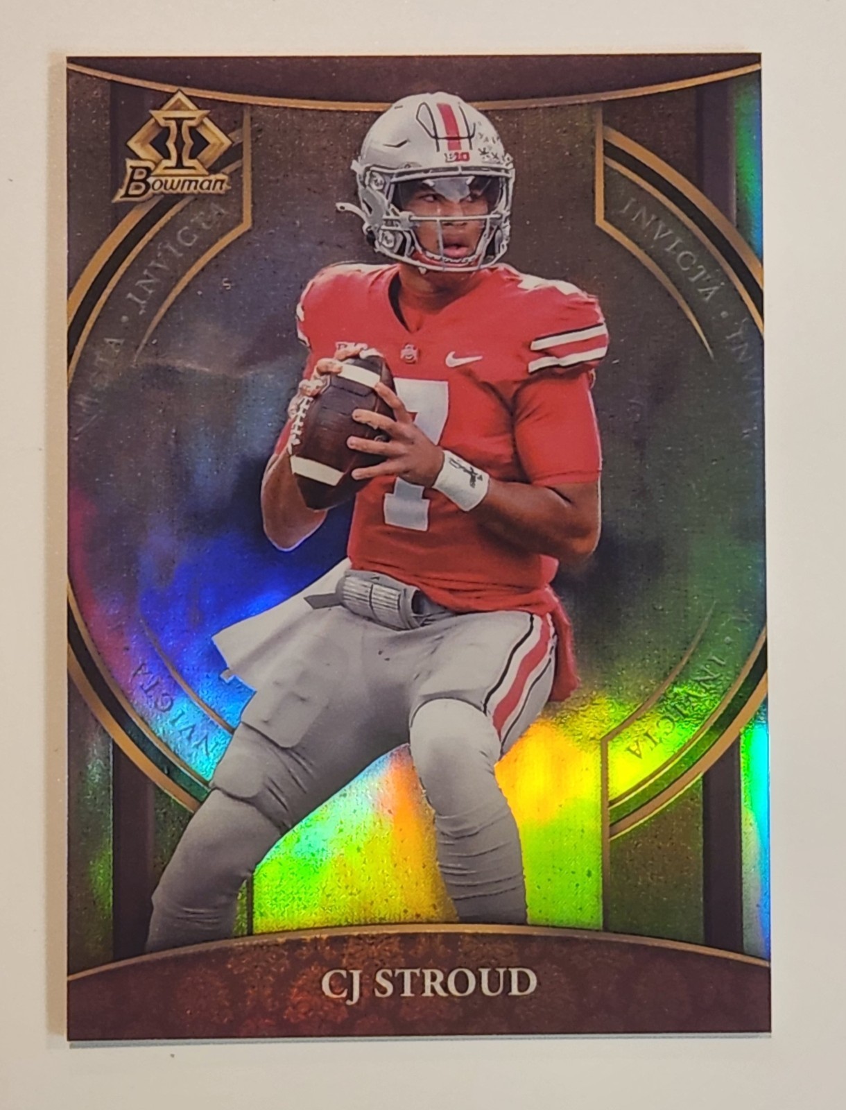 2022 Bowman University Chrome - Bowman Invicta C.J. Stroud #BI-2 (RC)