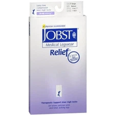 Jobst Knee-High Relief Hose 30-40 mmHg Beige Medium