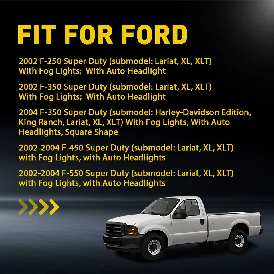 Headlight Lamp Switch Light Assembly for 2002-2004 Ford F-450 F-550 Super Duty - Image 2 of 4