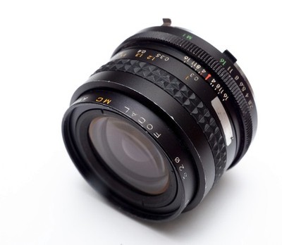 Focal  (Makina) MC Auto 28mm f/2.8 Wide Angle Lens Minolta MD Digital Adaptable