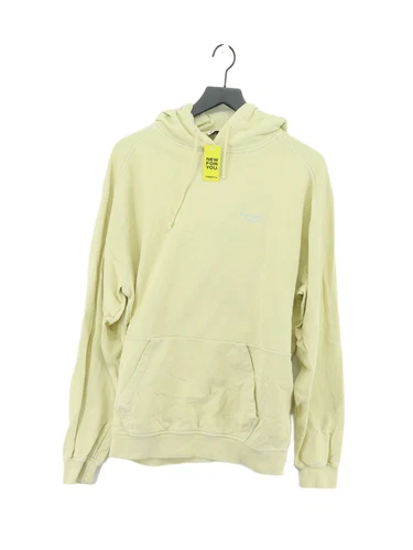 Acne Studios Felpa con Cappuccio Donna M Giallo 100% Cotone Pullover