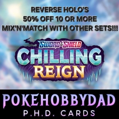 Pokemon Karte Chilling Reign Reverse Holo Einzeln Multibuy Rabatt