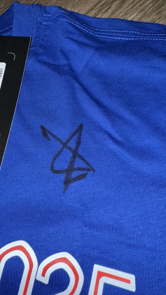 WWE John Cena The Last Time Is Now Signed Autograph T Shirt You Can’t See Me - Image 3 of 4