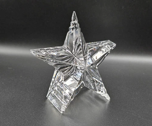 Waterford Crystal Star Paperweight - Marked