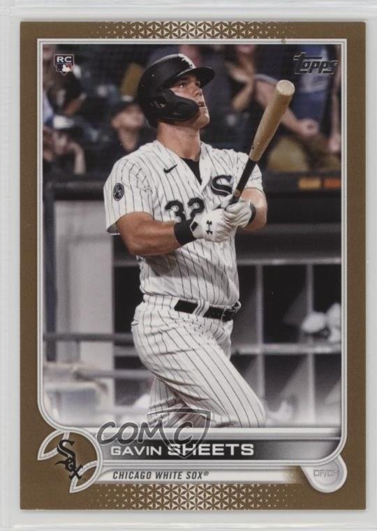 2022 Topps Series 1 Gold 60/2022 Gavin Sheets #12 1g5d