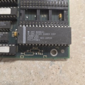 ATARI ARCADE VIDEO GAME RIOT AUDIO PCB