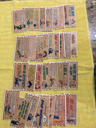 1959 Wacky Paks Topps 30 Plus Items - Bild 6 von 7