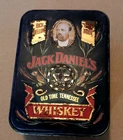 Vintage Jack Daniels Old No. 7 Whiskey Tin Box With 2 Bottles, Made in England