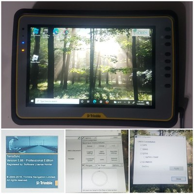 Trimble Kenai 10.1'' Rugged Tablet Computer 104962 w/TerraSync V5.86. Good Condit