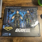 GI JOE CLASSIFIED NIGHT FORCE FALCON & QUARREL 6" FIGURE SET #138 EXCLUSIVE