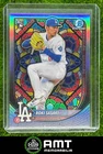 Roki Sasaki RC 2025 Bowman Chrome Etched In Glass Variation LA Dodgers 12 Rookie