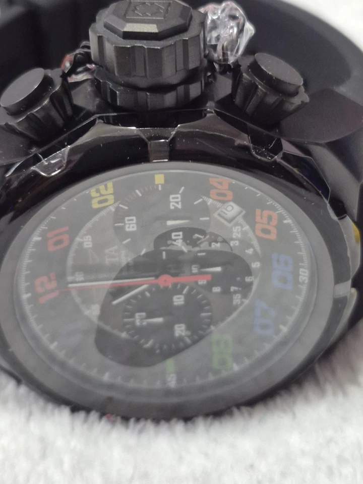 Reloj Hombre Invicta 22419 Russian Diver 52mm Cuarzo Cronógrafo Todo Negro Foto 3 de 4