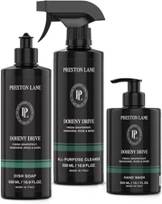 Luxury Kitchen Set – Hand Wash, Dish Soap & All-Purpose Cleaner | Plant-Powered 