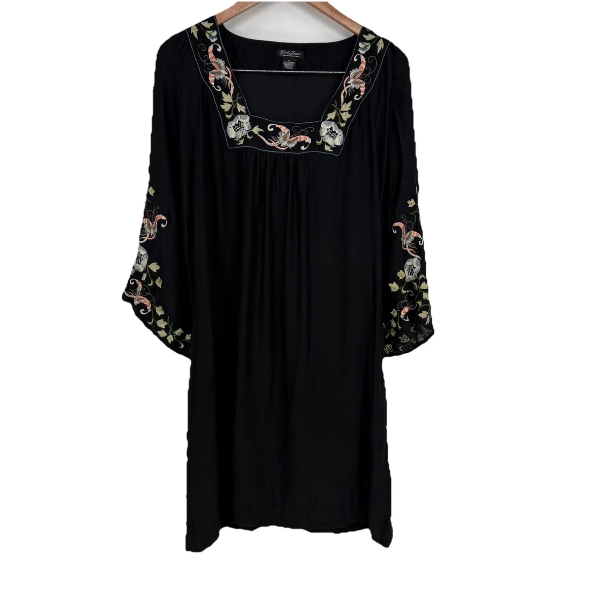 green emerald velvet dress Lucky Brand Pink Linen Blend Embroidered Shift Dress Small  newdsalem