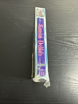 1989 Starmaker Entertainment | Samson and Delilah VHS Tested | eBay