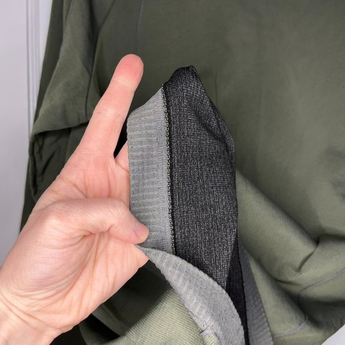 _J.L-A.L_ Mens Shirt XS/S Green Prima Knit Long Sleeve Outdoor Designer Italy - Picture 7 of 20