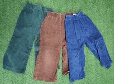 Vintage Corduroy Kids Pants