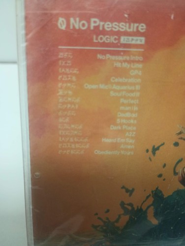 NEW SEALED Logic - No Pressure (2020) CD Def Jam - Imagen 5 de 10