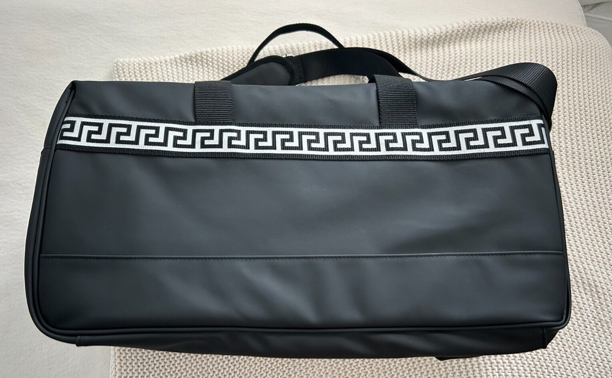 VERSACE / ポーチ/PVC/BLK/総柄 NWOT Versace black insulated cooler beach bag | eBay