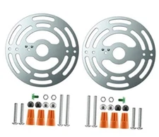 4 Inches Light Fixture Mounting Bracket, Universal Light Circle Crossbar Plate 