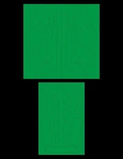 Green Strawberry 1/72 Interstellar SSTO Ranger Paint Mask