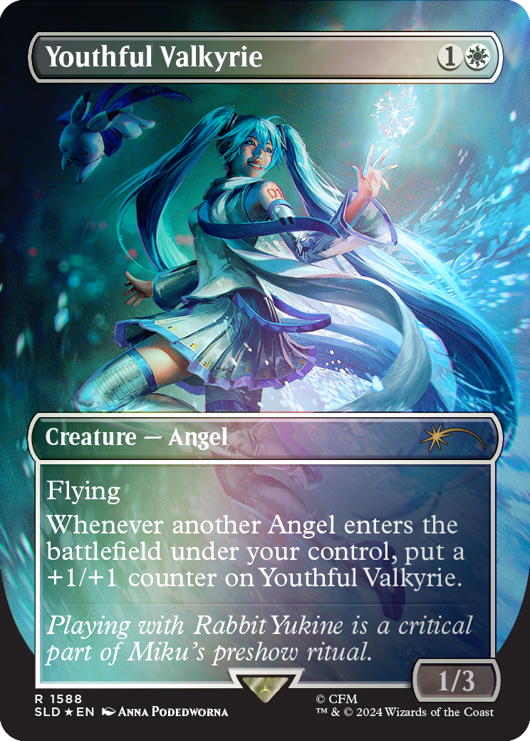 Magic the Gathering Secret Lair x Hatsune Miku: Winter Diva EN