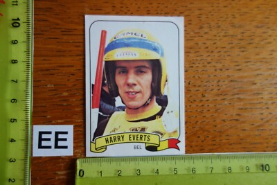 Alter Aufkleber Sammelaufkleber FIGURINE PANINI MOTO SPORT Motorrad Harry Everts