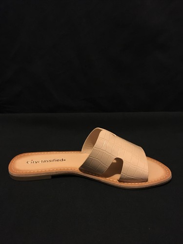 Sandali donna CityClassified "Salvia-s" beige octavia croc goffrati taglia 6 - Foto 8 di 10