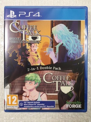 COFFEE TALK 2 In 1 Double Pack - PS4 - Neuf Sous Blister (Jeu En Anglais/français)