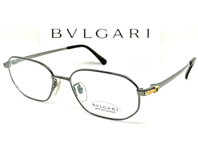 Bulgari 152TK 427 55◻17 Montatura occhiali da vista Gunmetal