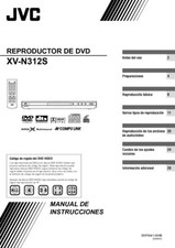 JVC XV-N312S DVD Player Owners Instruction Manual Reprint